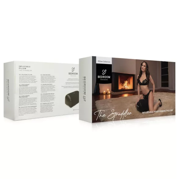 Bedroom Fantasies - coussin sexuel gonflable avec support vibromasseur - noir