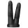 BUTTR Victory - Double doigt anal dildo (noir)