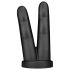 BUTTR Victory - Double doigt anal dildo (noir)