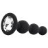 EasyToys - plug anal perles (noir)