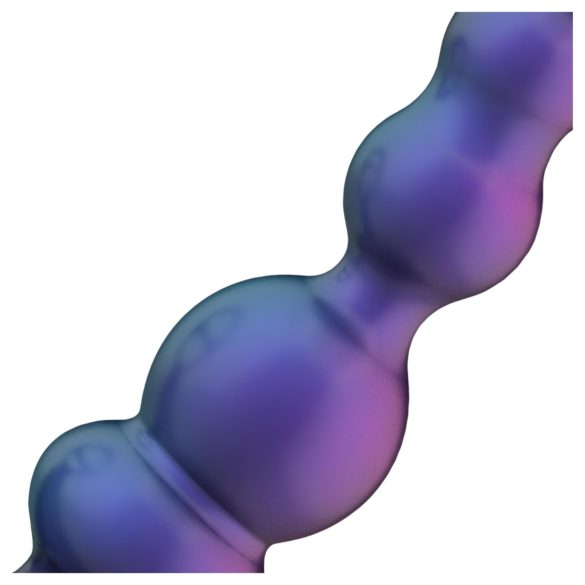 Hueman - Plug anal vibrant et cockring - silicone violet