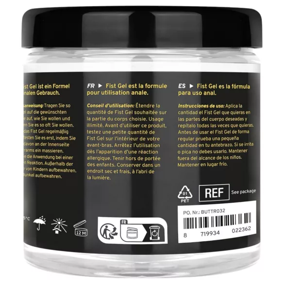 BUTTR - gel de fisting lubrifiant longue durée 500ml