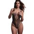 Christine - Body en résille - (noir) - S-L