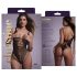 Christine - Body en résille - (noir) - S-L