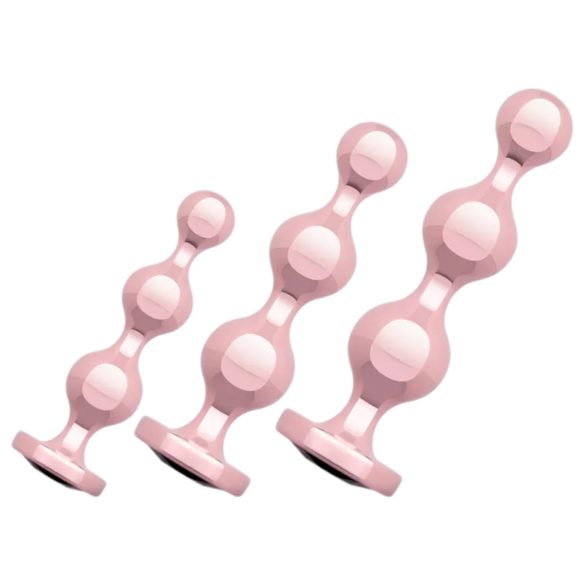 Rosy Gold - kit anal doré rose