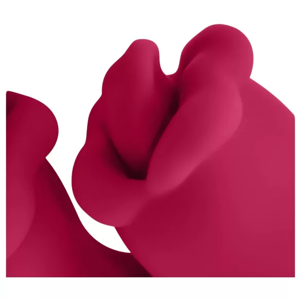 Teazers - vibromasseur double langue - stimulation intense - silicone rose