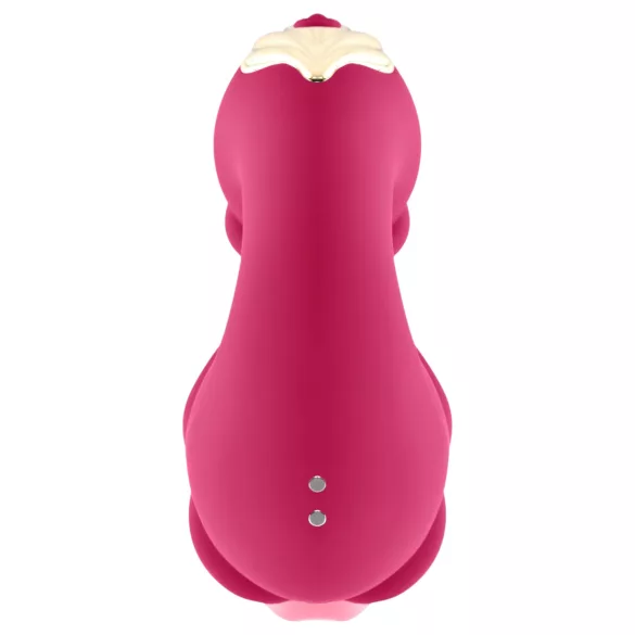 Teazers - vibromasseur double langue - stimulation intense - silicone rose