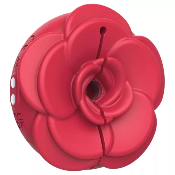 Teazers Rose - pince à tétons vibrante - rouge