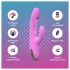 Good Vibes Only - vibromasseur à levier pour clitoris avec doigt mobile (violet)