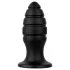 BUTTR Aftershock - plug anal géant (noir) - 23 cm
