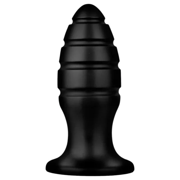 BUTTR Aftershock - plug anal géant (noir) - 23 cm