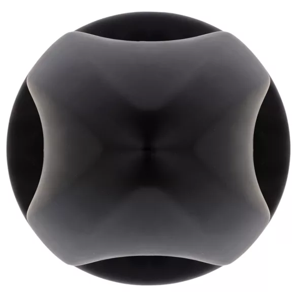 BUTTR Huge Explosive II - plug anal géant (noir) - 29 cm
