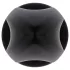 BUTTR Huge Explosive II - plug anal géant (noir) - 29 cm