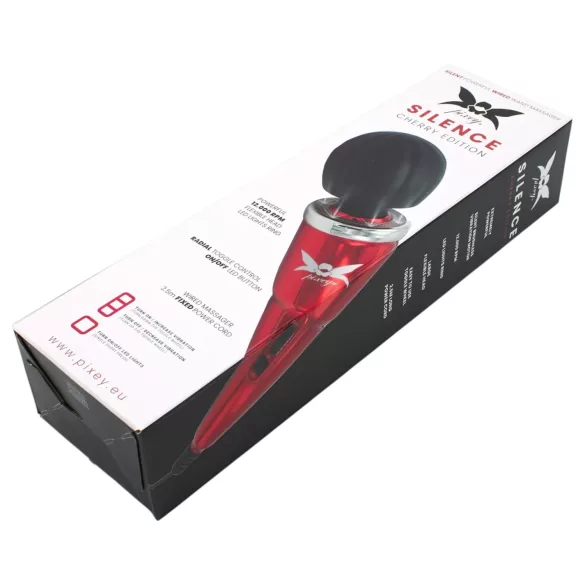 Pixey Silence - vibromasseur massant silencieux (rouge)
