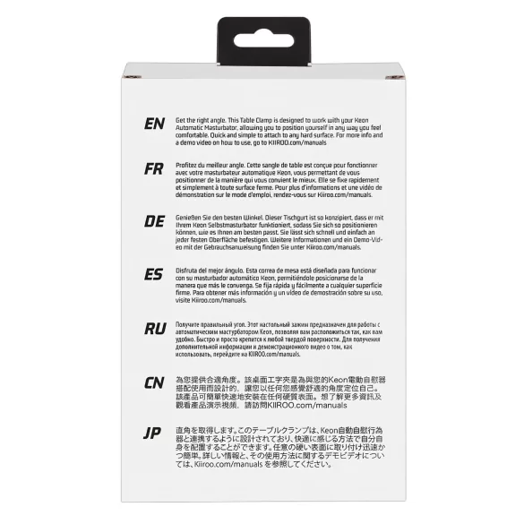 Kiiroo Keon - support pour masturbateur - noir