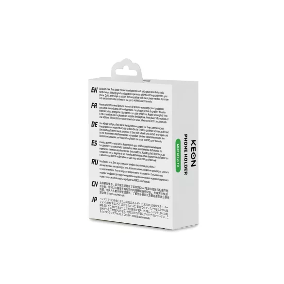 Kiiroo Keon - masturbateur automatique avec support téléphone - noir