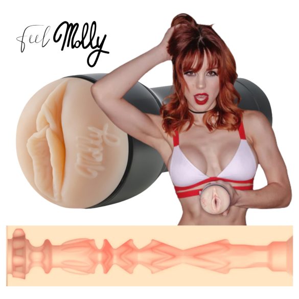 Kiiroo Molly Stewart - masturbateur vagin réplique (naturel)