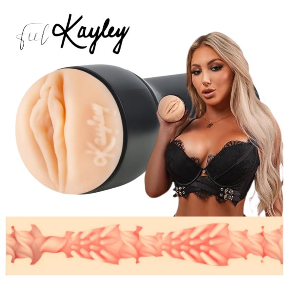 Kiiroo Kayley Gunner - vaginette - PowerBlow compatible (naturel)