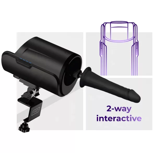 Kiiroo Keon - adaptateur godemichet - compatible Keon - noir