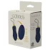 Goddess - œuf vibrant portable avec télécommande (bleu foncé)