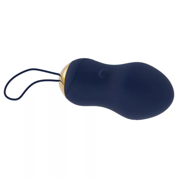 Goddess - œuf vibrant portable avec télécommande (bleu foncé)