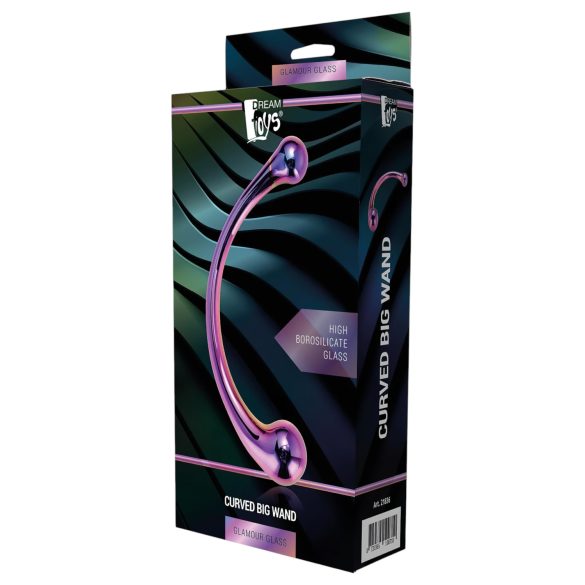 Dreamtoys - gode en verre - masseur - violet