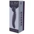 Glam - vibromasseur baguette à double extrémité (gris foncé)