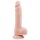 Mr. Dixx 7.6 - gode ventouse avec testicules - naturel (19,5cm)