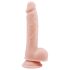 Mr. Dixx 7.6 - gode ventouse avec testicules - naturel (19,5cm)