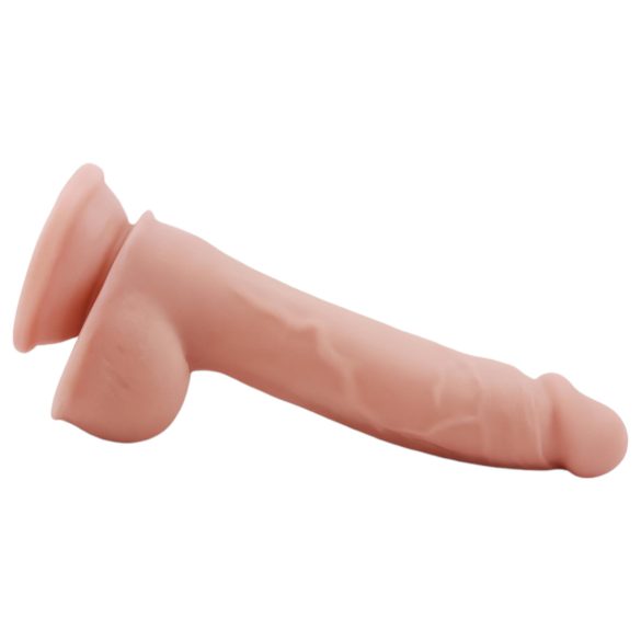 Mr. Dixx - gode avec ventouse et testicules - réaliste beige 19,5 cm