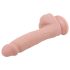 Mr. Dixx 7.6 - gode ventouse avec testicules - naturel (19,5cm)