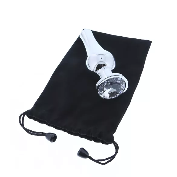 Gleaming Love - coffret de plugs anaux « pointe » (argent, set de 3)