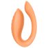 Glam - vibromasseur couple sans fil, rechargeable (orange)