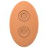 Glam - vibromasseur couple sans fil, rechargeable (orange)
