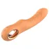 Glam - vibromasseur flexible nervuré (couleur pêche)