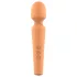 Glam - vibromasseur rechargeable - massage puissant - silicone orange