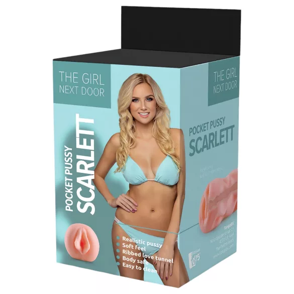 The Girl Next Door Scarlett - vagin réaliste - silicone rose