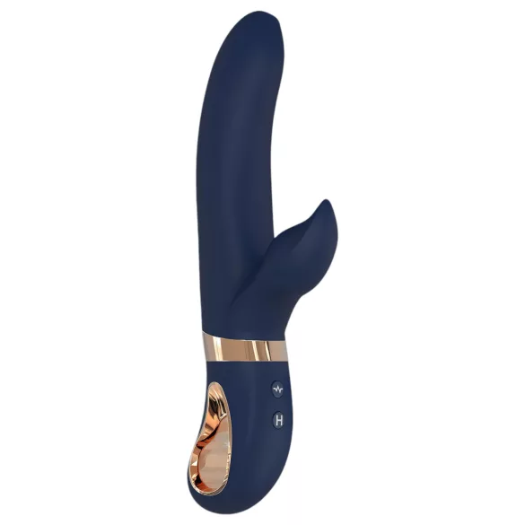Dream Toys Atropos - vibromasseur chauffant rechargeable - silicone bleu