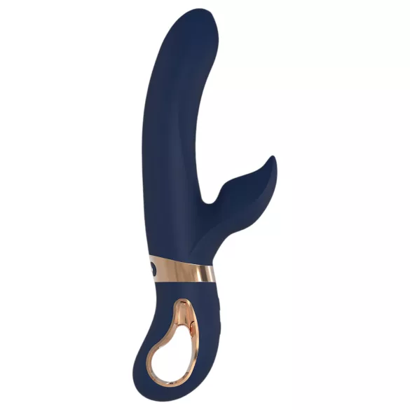 Dream Toys Atropos - vibromasseur chauffant rechargeable - silicone bleu
