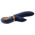 Dream Toys Atropos - Vibromasseur chauffant rechargeable (bleu)