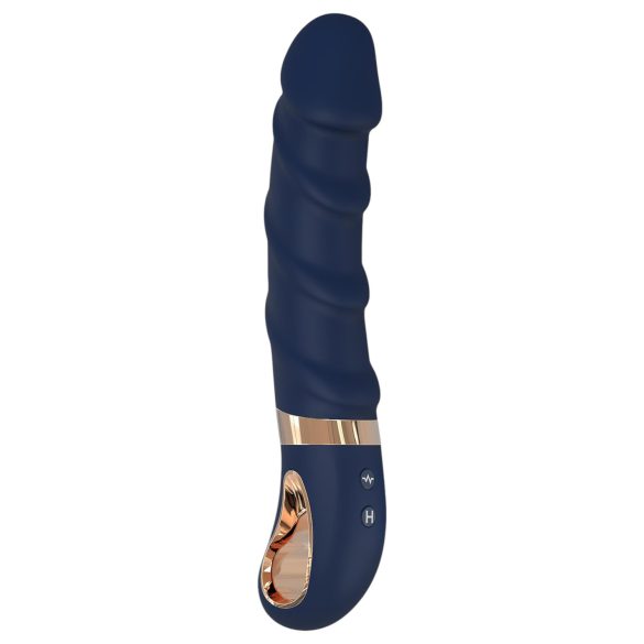 Déesse Belenos - vibromasseur chauffant point G (bleu)