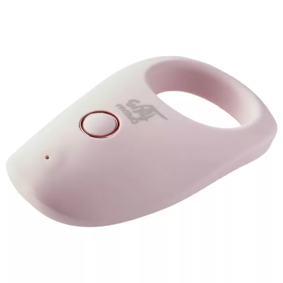 Vivre Bibi - anneau pénien vibrant rechargeable - silicone rose