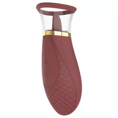   Dreamtoys Roxy - stimulateur clitoridien succion et lèche - bordeaux