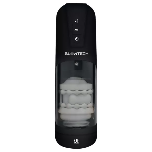 Dreamtoys Blowtech - Masturbateur vibrant noir à mouvement haut/bas