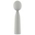 Nude Luna - mini baguette vibrante rechargeable (gris)