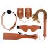 Blaze Elite - Set BDSM 5 pièces (cognac)