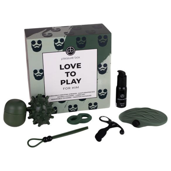 Coffret Plaisir Love to Play - set masturbateur - 6 pièces