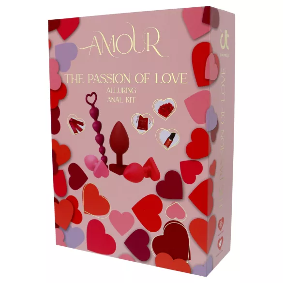 Dreamtoys Amour - coffret cadeau d’entraînement anal (rouge)