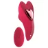 Dreamtoys Amour - ensemble de vibromasseur culotte portable (rouge)