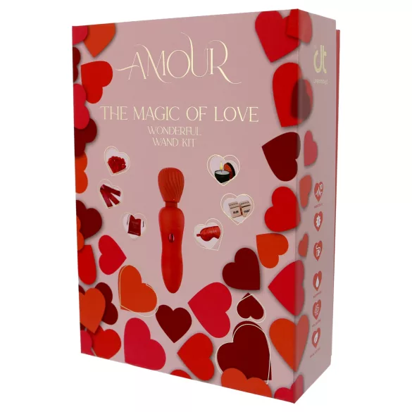 Dreamtoys Amour - coffret de wand vibrant (rouge)
